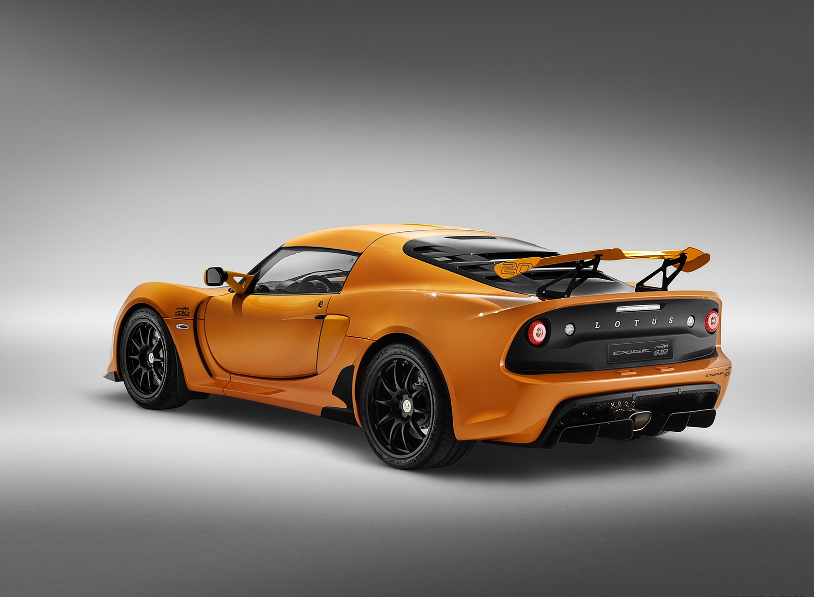2020 Lotus Exige Sport 410 20th Anniversary (Color: Chrome Orange) Rear Three-Quarter Wallpapers (9)