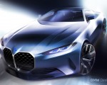 2021 BMW 4 Series Coupe Design Sketch Wallpapers 150x120