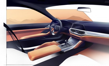 2021 BMW 4 Series Coupe Design Sketch Wallpapers 450x275 (82)