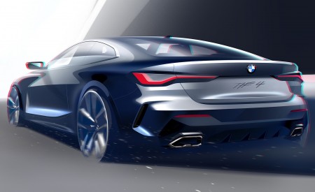 2021 BMW 4 Series Coupe Design Sketch Wallpapers 450x275 (61)