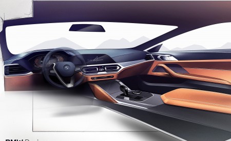 2021 BMW 4 Series Coupe Design Sketch Wallpapers 450x275 (71)