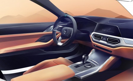 2021 BMW 4 Series Coupe Design Sketch Wallpapers 450x275 (78)