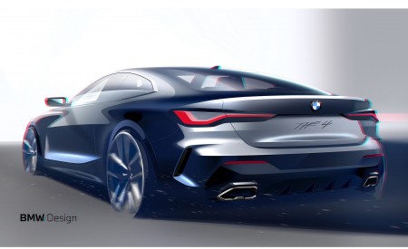 2021 BMW 4 Series Coupe Design Sketch Wallpapers 450x275 (65)