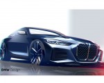 2021 BMW 4 Series Coupe Design Sketch Wallpapers 150x120