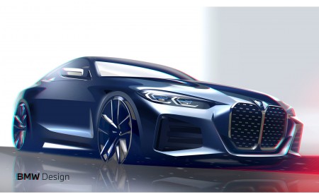2021 BMW 4 Series Coupe Design Sketch Wallpapers 450x275 (68)