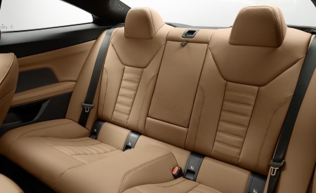 2021 BMW 430i Coupe Interior Rear Seats Wallpapers 450x275 (33)