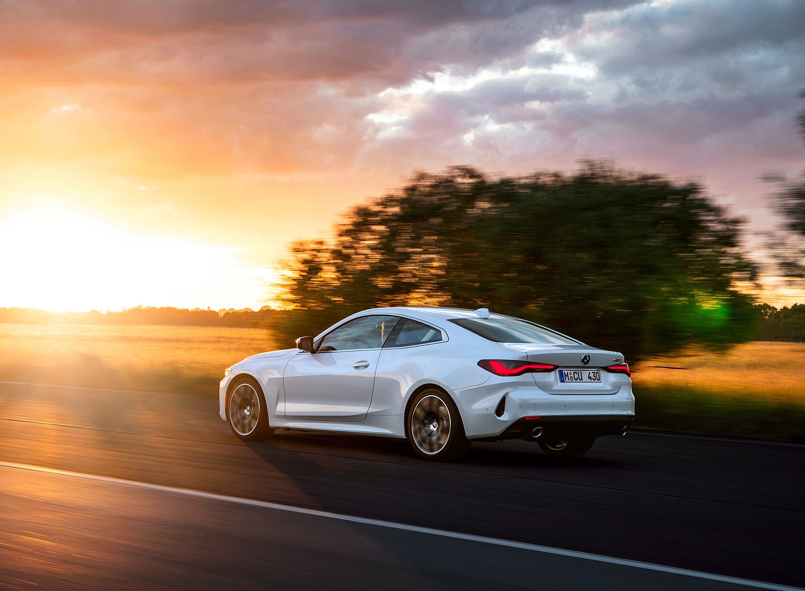 2021 BMW 430i Coupe Rear Three-Quarter Wallpapers (3)