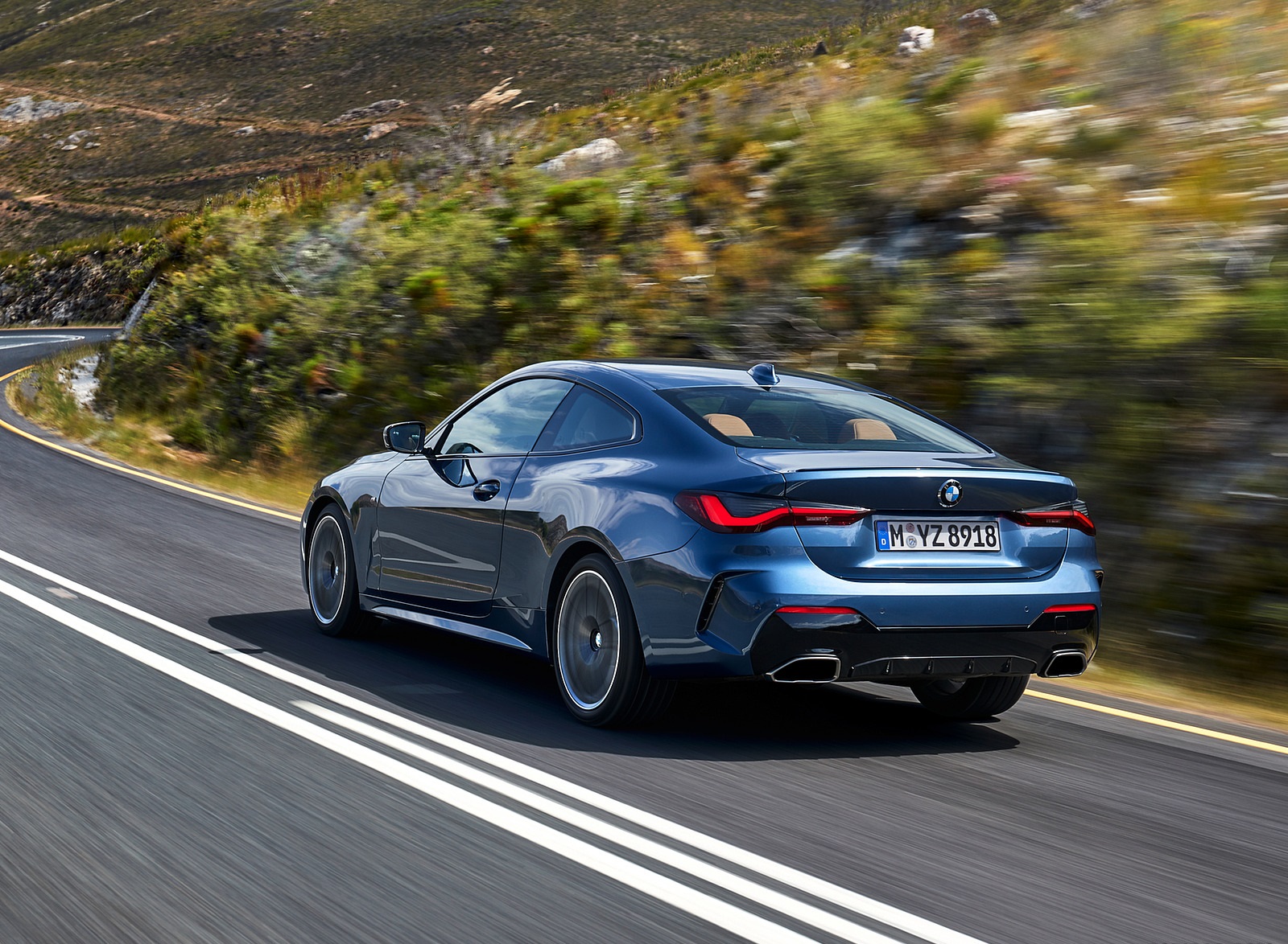 2021 BMW M440i xDrive Coupe Rear Three-Quarter Wallpapers (11)