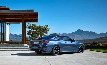 2021 BMW M440i xDrive Coupe Rear Three-Quarter Wallpapers 450x275 (60)