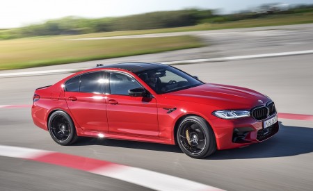 2021 BMW M5 Competition Front Three-Quarter Wallpapers 450x275 (3)