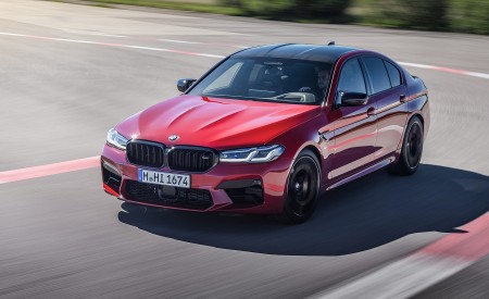 2021 BMW M5 Competition Front Three-Quarter Wallpapers 450x275 (4)