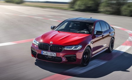 2021 BMW M5 Competition Front Three-Quarter Wallpapers 450x275 (7)