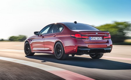 2021 BMW M5 Competition Rear Three-Quarter Wallpapers 450x275 (11)
