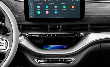 2021 Fiat 500 la Prima EV Central Console Wallpapers 450x275 (34)