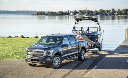 2021 Ford F-150 Hybrid Front Three-Quarter Wallpapers 450x275 (18)