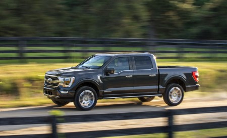 2021 Ford F-150 Hybrid Front Three-Quarter Wallpapers 450x275 (17)