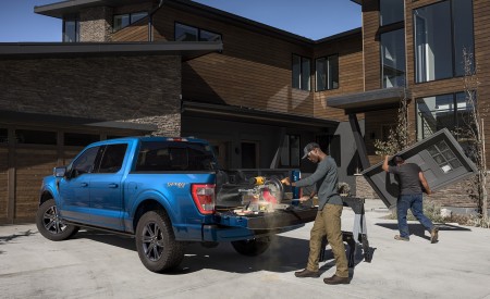 2021 Ford F-150 Rear Three-Quarter Wallpapers  450x275 (23)