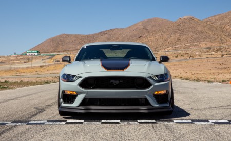 2021 Ford Mustang Mach 1 (Color: Fighter Jet Gray) Front Wallpapers 450x275 (3)