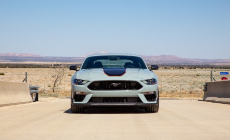2021 Ford Mustang Mach 1 (Color: Fighter Jet Gray) Front Wallpapers 450x275 (11)