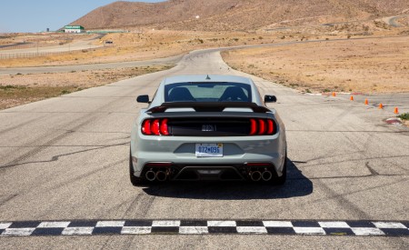 2021 Ford Mustang Mach 1 (Color: Fighter Jet Gray) Rear Wallpapers 450x275 (6)