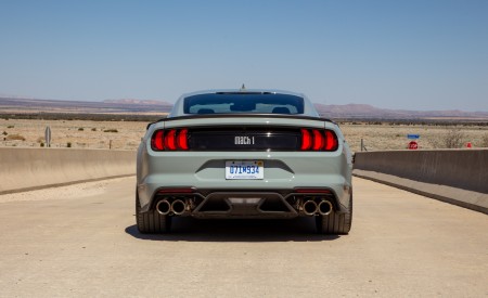 2021 Ford Mustang Mach 1 (Color: Fighter Jet Gray) Rear Wallpapers 450x275 (13)