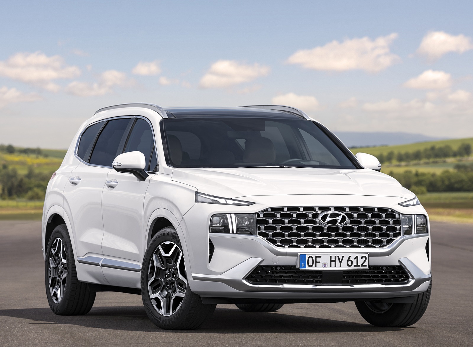 2021 Hyundai Santa Fe Front Three-Quarter Wallpapers (7)