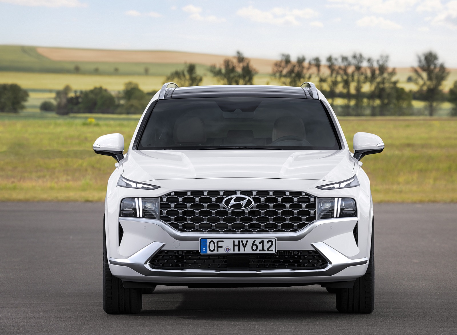 2021 Hyundai Santa Fe Front Wallpapers (8)