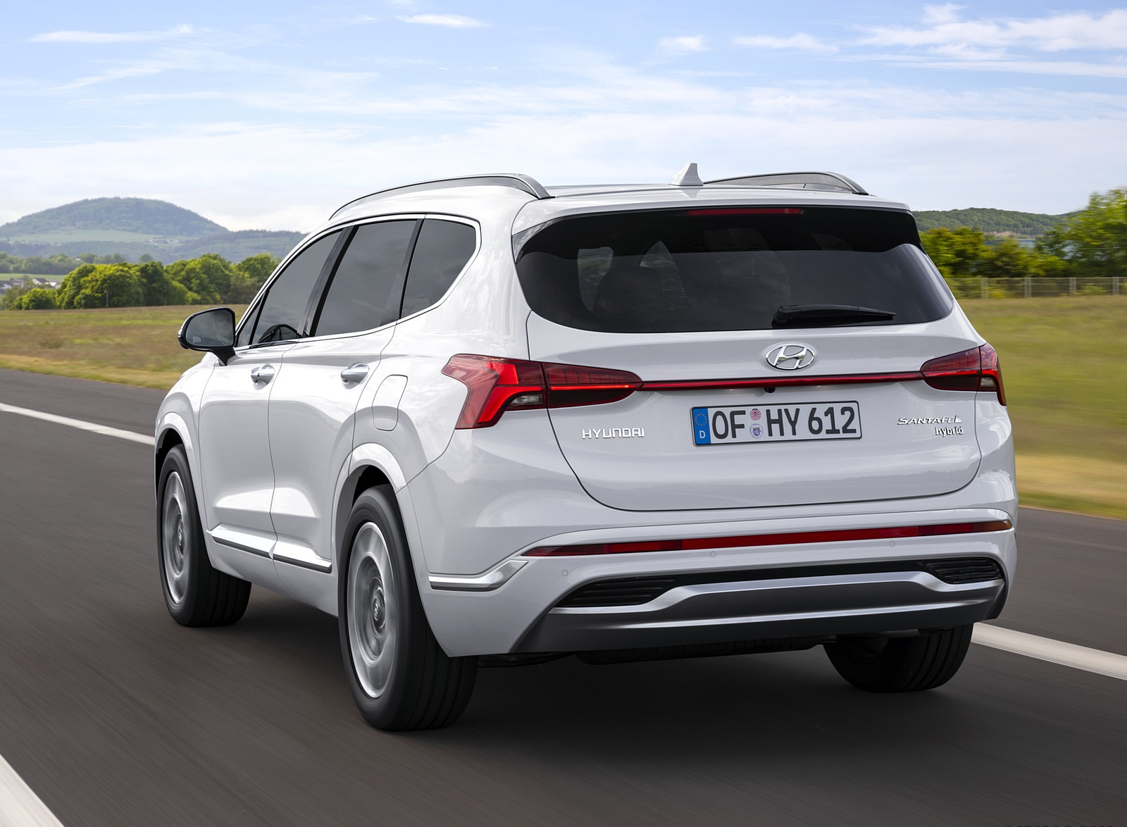 2021 Hyundai Santa Fe Rear Three-Quarter Wallpapers (5)