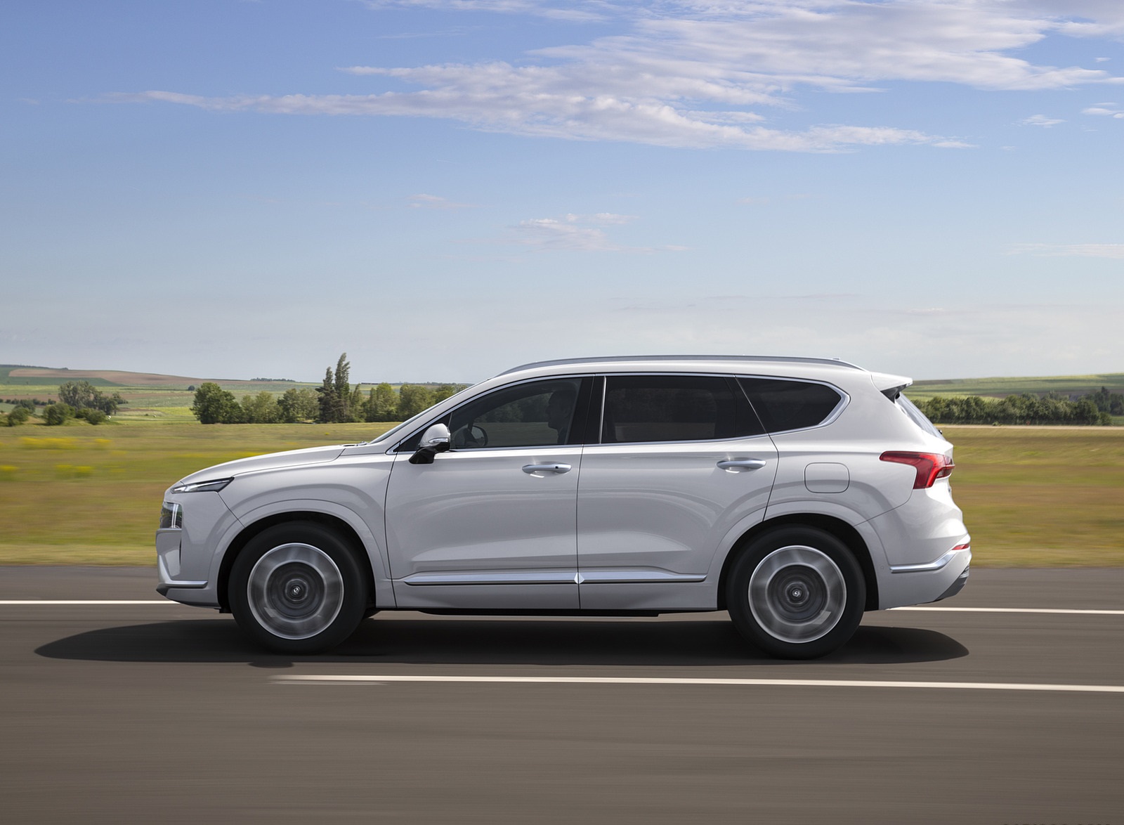 2021 Hyundai Santa Fe Side Wallpapers (6)