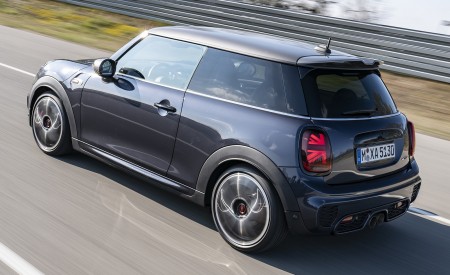 2021 MINI John Cooper Works GP Pack Rear Three-Quarter Wallpapers 450x275 (3)