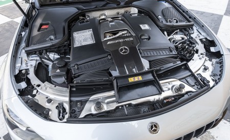 2021 Mercedes-AMG E 63 S 4MATIC+ (Color: High-Tech Silver Metallic) Engine Wallpapers 450x275 (47)