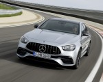 2021 Mercedes-AMG E 63 S (Color: Hightech Silver Metallic) Front Wallpapers 150x120