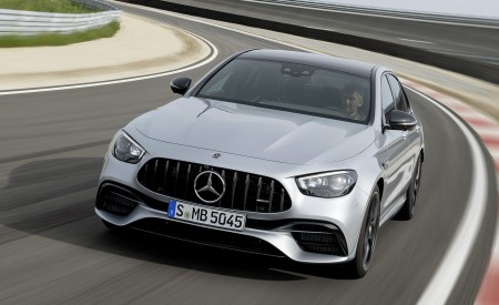 2021 Mercedes-AMG E 63 S (Color: Hightech Silver Metallic) Front Wallpapers 450x275 (76)