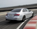 2021 Mercedes-AMG E 63 S (Color: Hightech Silver Metallic) Rear Three-Quarter Wallpapers 150x120