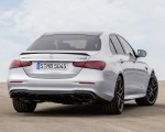 2021 Mercedes-AMG E 63 S (Color: Hightech Silver Metallic) Rear Wallpapers 150x120