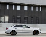 2021 Mercedes-AMG E 63 S (Color: Hightech Silver Metallic) Side Wallpapers 150x120
