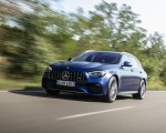 2021 Mercedes-AMG E 63 S Estate 4MATIC+ (Color: Designo Magno Brilliant Blue) Front Three-Quarter Wallpapers 150x120 (4)