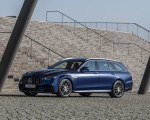 2021 Mercedes-AMG E 63 S Estate 4MATIC+ (Color: Designo Magno Brilliant Blue) Front Three-Quarter Wallpapers 150x120 (15)