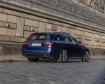 2021 Mercedes-AMG E 63 S Estate 4MATIC+ (Color: Designo Magno Brilliant Blue) Rear Three-Quarter Wallpapers 150x120