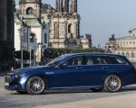 2021 Mercedes-AMG E 63 S Estate 4MATIC+ (Color: Designo Magno Brilliant Blue) Side Wallpapers 150x120 (37)