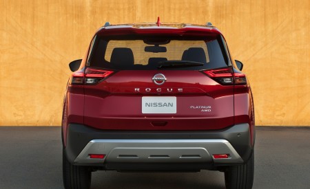 2021 Nissan Rogue Platinum AWD Rear Wallpapers 450x275 (32)