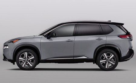 2021 Nissan Rogue Platinum AWD Side Wallpapers 450x275 (55)