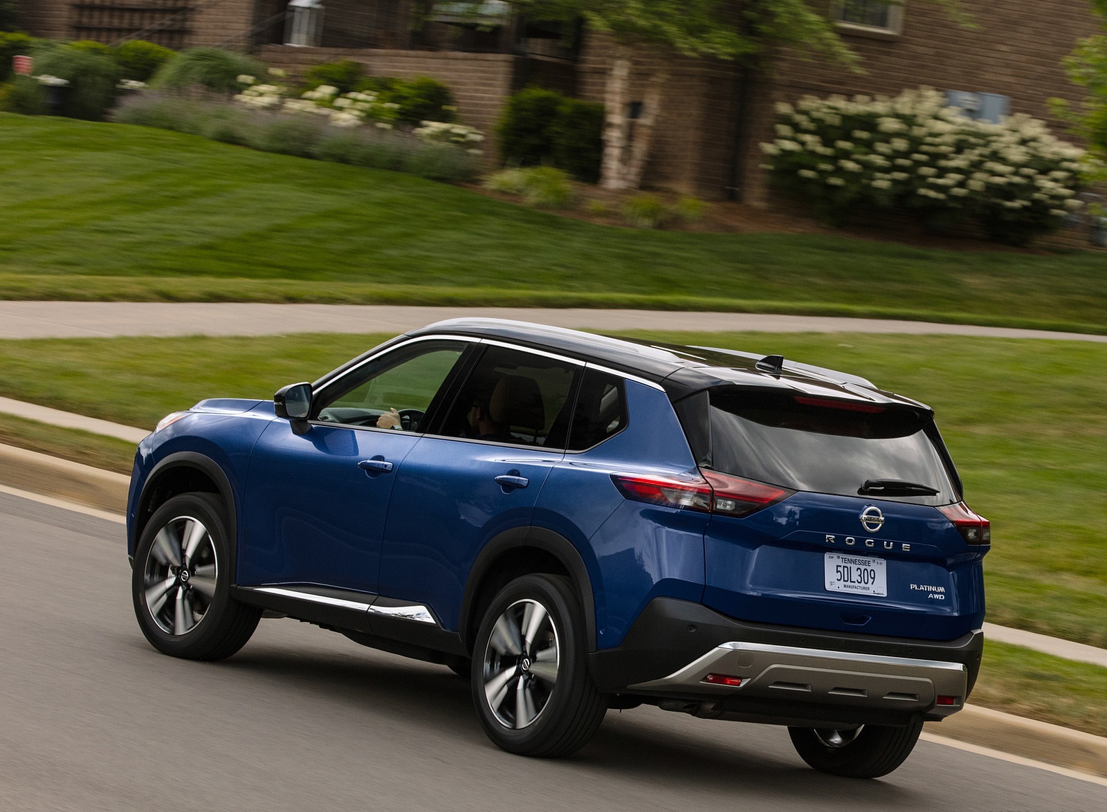 2021 Nissan Rogue Rear Three-Quarter Wallpapers (11)