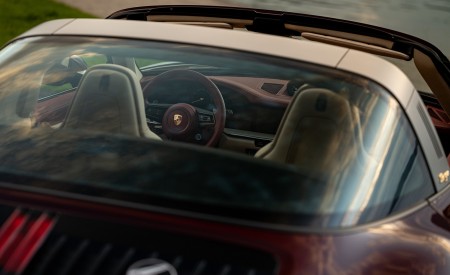 2021 Porsche 911 Targa 4S Heritage Design Edition (Color: Cherry Metallic) Detail Wallpapers 450x275 (44)
