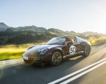 2021 Porsche 911 Targa 4S Heritage Design Edition (Color: Cherry Metallic) Front Three-Quarter Wallpapers 150x120 (6)