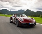 2021 Porsche 911 Targa 4S Heritage Design Edition (Color: Cherry Metallic) Front Three-Quarter Wallpapers 150x120 (2)