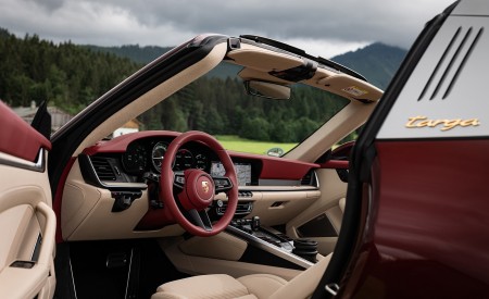 2021 Porsche 911 Targa 4S Heritage Design Edition (Color: Cherry Metallic) Interior Wallpapers 450x275 (63)