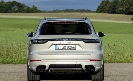 2021 Porsche Cayenne GTS (Color: Sechura Beige Metallic) Rear Wallpapers 450x275 (61)