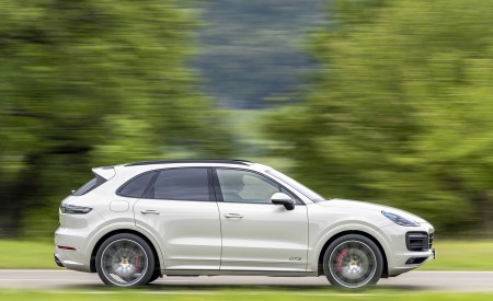 2021 Porsche Cayenne GTS (Color: Sechura Beige Metallic) Side Wallpapers 450x275 (54)