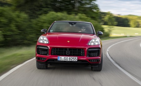 2021 Porsche Cayenne GTS Coupe (Color: Carmine Red) Front Wallpapers 450x275 (18)